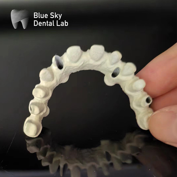 Pure Titanium Metal Frame Dental Malo Bridges For Silver And Gold Frame Color