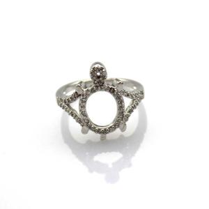 China Women Jewelry Sterling Silver Ring with Cubic Zirconia(SRT268) factory