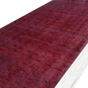 China Eco-friendly 3/4 Ply Horizontal Waterproof Bamboo Film Faced Plywood For Form work factory