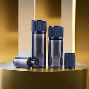 China E Liquid PET Bottle Childproof Neck Type Transparent Color Screen Printing Technology factory