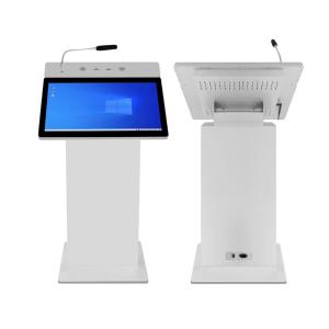School Classroom Smart Digital Podium Lectern With Microphone And Speaker