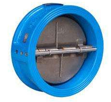 China PN10 Ductile Iron Body Buffer Check Valve With Viton Seat DN15 ~DN1200 on sale