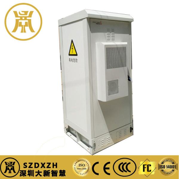 19 Inch Standard Galvanized Steel IP55 Outdoor Power Cabinet With AC220V Air