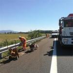 Outdoor Security Hot Dip Galvanized Highway Guardrail and Metal Guardrail Used H