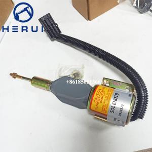 China 3932530 3932529 Solenoid For R220-5 R210-3 Flameout Solenoid Valve Fuel Stop Valve factory