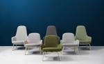 Standard Size Era Fiberglass Lounge Chair , Modern Leisure Chair Hotel Designer