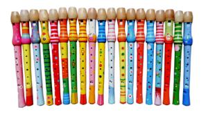 China 8 hole Cartoon wood recorder / toy flute/ Music Toy / Orff instruments / Promotion gift AG-PC1-1 factory