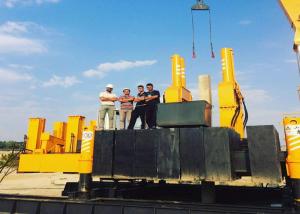China 960T Piling Capacity Hydraulic Press In Pile Driver For Big Pile Construction factory