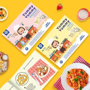 China Kids Cooking Menu Book Toddlers Coloring Book For Learning Cooking factory