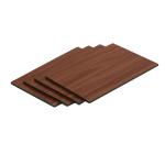 Various Colors Wooden Aluminum Composite Panel with Impact Weather Resistance