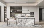 Modern Melamine Kitchen Cabinets For Kitchen Furniture