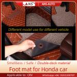 Slip Resistant Car Leather Mat , XPE Sponge Leather Car Floor Mats