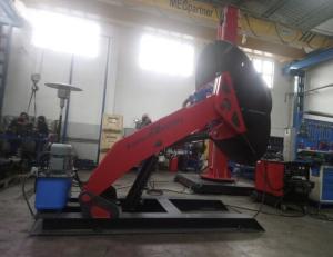 China Automatic 20 Ton 5.5KW Tilting Rotary Welding Positioners HB200 factory