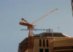 Large Luffing Crane Tower QTD6037 Construction Building Crane 16000kg