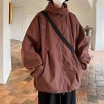 Casual Windbreaker Fashion Street Jacket 100% Cotton For Men