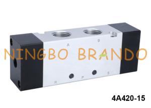 China 4A420-15 Airtac Type 5/2 Way Double Air Piloted Pneumatic Valve factory