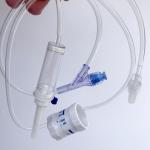 Pyrogen free Disposable Infusion Set IV Flow Regulator Extension Set ISO9001