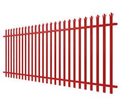 China 4x4 Metal Palisade Fencing Galvanized Powder Coated Outdoor High Security Assembled factory
