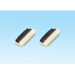 China PCB Board FPC Cable Connector 10 Pin  0.3mm Pitch 1.0mm High Easy On R/A Type on sale