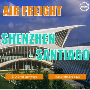 China International Air Freight From Shenzhen To Santiago, Chile factory