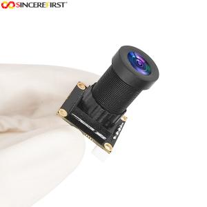 China Mini 0.3 Megapixel No Distortion Lens OV7725 Webcam Camera Module factory