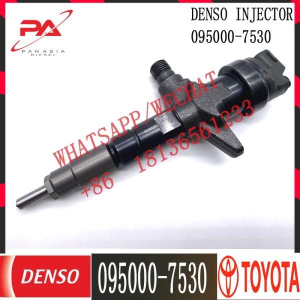 diesel fuel injector 095000-7530 23670-59025 For TOYOTA LAND CRUISER V8 D-4D