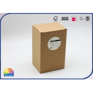 China Customized Color Magnetic / Button Closure Corrugated Packaging Box Matte Varnishing on sale