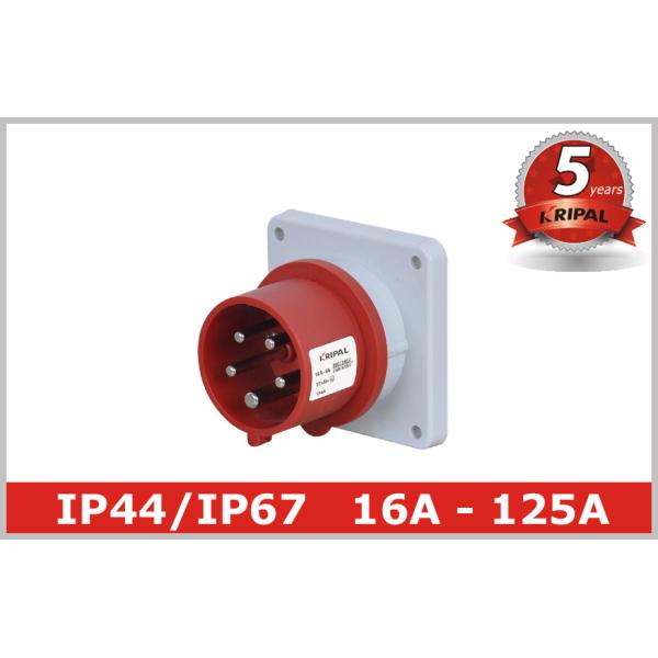 China Watertight IP67 Pin and Sleeve Plug Three Phase IEC Nonmetallic factory