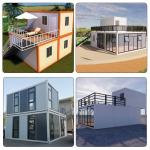 Steel Door Outdoor Prefabricated Container House for Modular Tiny Storage Office