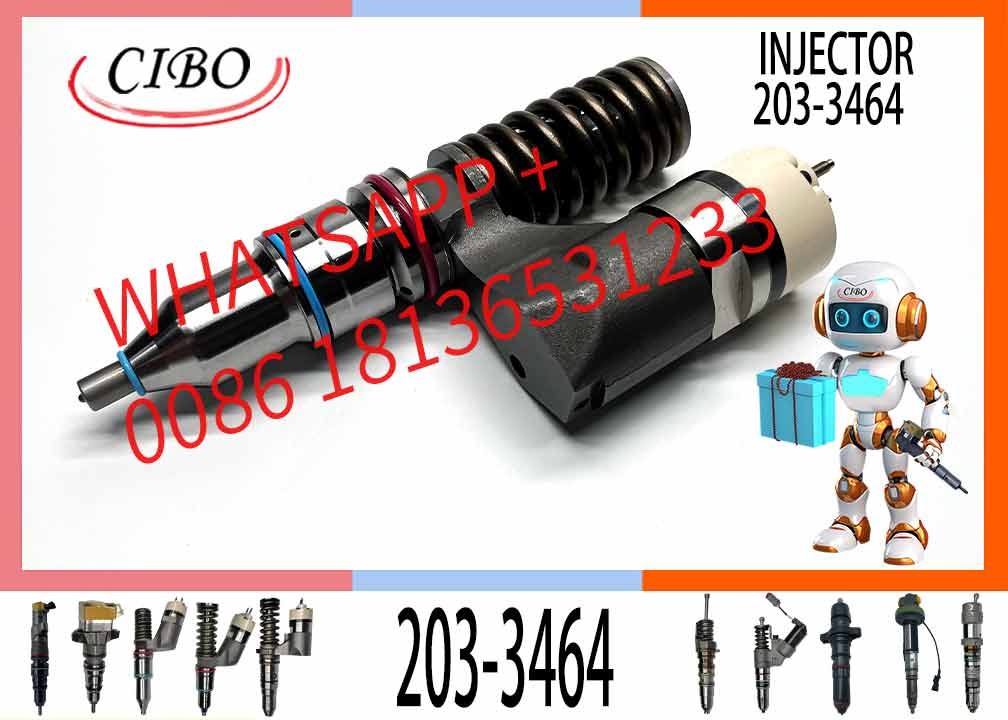 common rail injector 203-3464 10R-1814 0R-4987 161-1785 0R-9530 166-0149 for C+ C12 diesel engines