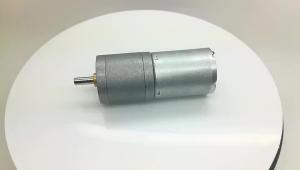 China Micro quiet low speed small electric 16mm 20mm 25mm 37mm carbon brush 6V 18v 12 rpm geared motor factory