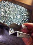 Aluminium Alloy Progressive Die Stamping , Heat Sink Bending Metal Press Dies