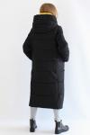 FODARLLOY Women's Winter Outerwear Cotton-Padded Jacket Medium-Long Thin Waist