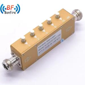 China 5W DC-3000MHz RF Adjustable Attenuator for Das N-Female SJQ-5030-XX1102 Grey/Red/Black factory