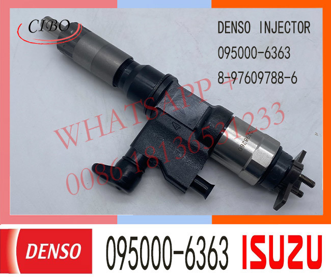 For ISUZU 4HK1 6HK1 8-97609788-6 095000-6363 Fuel Injector 8976097886 0950006363