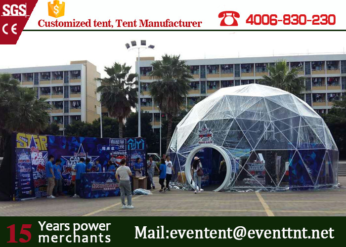 super large 10m diameter Geodesic Dome Tent for exhibition events