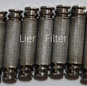 China SS316L 1.7mm Stainless Steel Oil Filter Element For Prolong The Life Of Hydraulic System factory