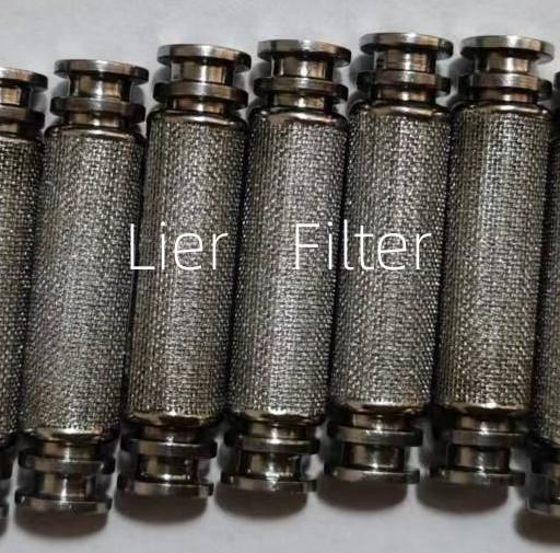 SS316L 1.7mm Stainless Steel Oil Filter Element For Prolong The Life Of