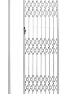 China High Strength Aluminium Burglar Trellis Door Strong Profile Structure factory