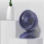 8 Inch Rechargeable Clip Fan 3600mAh Battery Small Quiet Desk Fan