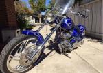 Strong Horsepower 250cc Chopper Motorcycle V - Twin High Compression Ratio