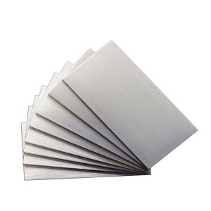 China 18mm TISCO Stainless Steel Sheet Plate 8K 316 SS Sheet Metal For Construction factory