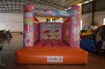 Cute Rabbit Inflatable Jump House 3x4m / Kids Small Bouncy Castle