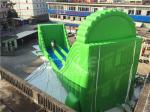 Commercial Playground Equipment Inflatable Sports Game Tall Inflatable Zip Line