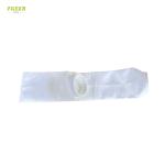 Reforcement 100mm 450GSM~550GSM Medium Filter Polyester Filter Bag For Steel