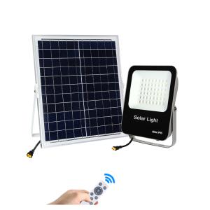 China Aluminum IP65 15W 30W 60W 100W 150W Outdoor Solar Flood Lights factory