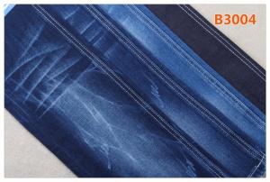 China Crosshatch 11oz 170 Cm 65% Cotton Stretch Slub Denim Fabric For Jeans factory