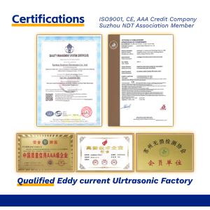 Continuous Digital Flaw Detection Using Ultrasonic High Efficiency