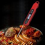 Waterproof Meat Cooking Thermometer Folding Probe Instant Read Food Cooking