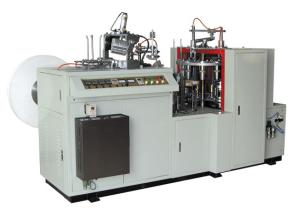 China Ultrasonic System Paper Tea Cup Making Machine Double Single Side PE Coated Special Steel factory